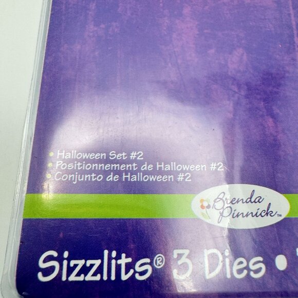 Sizzlits Halloween Die Set 3-Pack By Brenda Pinnick Sizzix 655552 - Picture 5 of 8